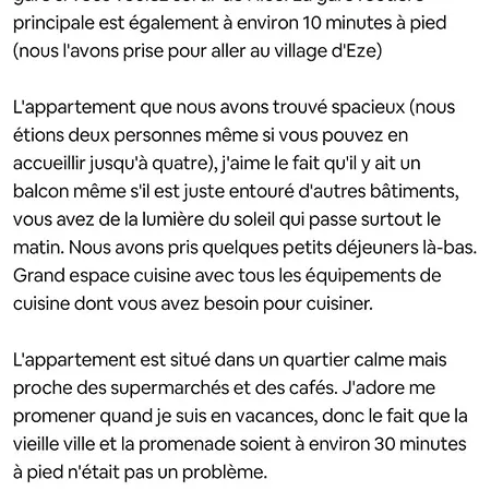 Cosy équipé - Idéal à * Niza